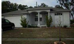 Short Sale, back on the market!! Tarpon Springs Beautiful 3 bedroom, 2 bath, 2 car garage built in 2003 home on corner lot. Volume ceilings, split plan no appliances convey. no rear neighbors in Cypress Park subdivision. Close to shopping and schools.
