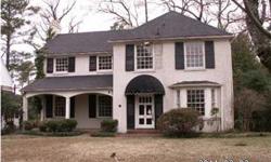 Live in a piece of Gadsden's history! This historic home features 4 or 5BR, 2.5 Baths, curved staircase in entry foyer, formal living and dining rooms, huge kitchen, sunroom, arched doorways, rec. room, office, tons of storage space, rear patio, balcony