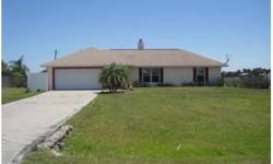 This 3 bedroom, 2 bath home in North Lake Country Estates in Okeechobee, FL is out of the city limits with well and septice system. Situated on 1/2 acre, there is plenty of room for pool or outbuilding. This is a Fannie Mae HomePath property. o Purchase