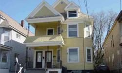Total rehab '07 Large 2 family. 3BR/1BA /flat. New Kitchens & Baths on both floors. 2 Car garage/spacious backyard. Large living rooms and dining rooms, built ins, Hardwood floors, walkin closets, off street parking. Close to Public Trans,hospital etc.