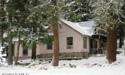 An inexpensive get-away cabin in the woods. Located in the heart of recreation heaven, you can snowmobile from your front door and you are just minutes to Lake Wenatchee and Stevens Pass Ski Resort. This 872 S/F cabin sits on .78 acre and features one