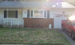 2 BEDROOM ,LIVING ROOM,KITCHEN ,DAY ROOM,SINGLE CAR GARAGE,SINGLE BATHROOM,,.SMOKE FREE HOUSE..ALSO A 2YR OLD DECK JUST ADDED.NEW KITCHEN CABINETS,NEW ROOF,CENTRAL AIR,,ELECTRIC HEAT...CABLE TV...LOCATED JUST 50 MILES FROM ATLANTIC CITY AND PHILADELPHIA.