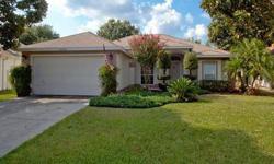 Lovely three bedroom/two bathroom home in Waterford Lakes features a spacious floor plan, family room/dining room combo, large kitchen with breakfast bar and breakfast nook, separate laundry room and a two car garage. The master bath boasts a garden tub,