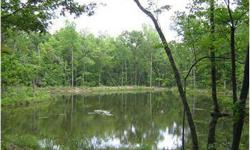 Wind through this gorgeously wooded, almost completely level 4.58 acre tract on an existing driveway around one small pond to your building site overlooking/adjoining a 27' and 30' deep pond where you can build your home, place a dock, swim, canoe, fish,