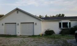 This is a nice ranch home with inground swimming pool and two car garage. There is 1.55 acres around the house with additional acreage available around the home if someone is interested in more land. The house has been freshly painted and the pool area is