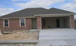 Brick/Rock exterior, 4 bedrooms, 2 full baths, two tone paint, 10 ft ceilings, two tone paint, bull nosed corners, ceramic backsplash, 2 car garage, ceramic tile in wet areas, cable and phone in all rooms, built in micro wave, 30 year shingles, front &