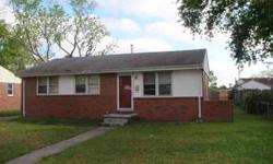 Cozy brick ranch, with new central heat and ac. Getting new ceramic tile in the kitchen. Nice lot with detached garage for the handy man. Ask about our rent to own options! Will consider rent to own with lease/option.