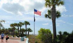 Just across the boulevard from the Gulf of Mexico, sandy white beach & popular Paradise Grille in the heart of St. Pete Beach. Quiet laid-back atmosphere, great people and island beauty. Adorable condo is bright and open with large bedroom and bath,