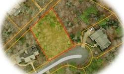 Beautiful private wooded lot on peaceful cul-de-sac. Lot has sufficient slope for a walk-out basement. No 3% development fee with this lot!Listing originally posted at http