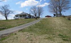 Step back in time with this cute three bedroom, 1260 sq. ft. farm house with barn, outbuildings, equipment shed and a beautiful two acres of level to rolling land with panoramic mountain views. City water and well water available; Central heat and air;