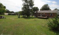 Move in Ready, All brick Ranch, 1,092 finished sq feet on the main level with 3 bedrooms and 1 full bath, hardwood floors, spacious kitchen. The basement is unfinished and has a woodstove insert. Enjoy a half acre lot, with 12x12 deck and flat usable