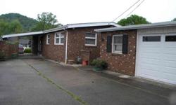 MLS 139831 Rare Kanawha City Brick Rancher offers 3 BR's, 1.5 Baths, Equip. Kitchen, level yard, fencd. rear, oversized det. garage with shower and bath, breezway, bonus storage, Cntrl, Aircond. and forced air gas heat. Street and Ally Access. Only