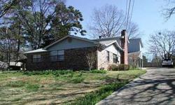 Lots of space in this brick home; living room plus den/family room with fireplace. Hardwood floors plus new ceramic tile and carpet, as well as a new roof. Great location. Possible owner financing, owner/agent.
Listing originally posted at http