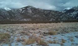 Views of Crestone Peak, San Luis Valley and more. Lovely tucked away 1 acre lot on a cul-de-sac with 2 potential street entrances. Level building site is ready for your full time residence or peaceful retreat.Listing originally posted at http