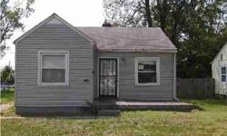 This is a 3 bedroom home with an unfinished basement on a large corner lot. Home features some hardwood flooring, some newer windows, and a formal dining room. Property being sold in "As-Is" condition. Seller will make no repairs. This property is