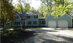 Gorgeous colonial situated on a private 3 acre lot. This home offers almost 3500 finished sq ft with 5 bedrooms and 3.5 baths. The bedroom, bonus room with sink and cabinets,and full bath lends to all kinds of possibilities(In law suite/teenage hang