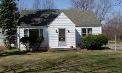 Sits On one of Howland's heavily traveled streets on 1/2 acre. This home has many possibilities. Three bedroom Cape Cod. Could be used as a great home or a small business. Full basement. 3 car garage. Sold As Is. Motivated seller will consider all offers.