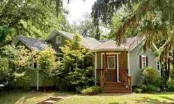 Adorable bungalow! Walk on sidewalk to historic downtown. Large MBR w/walk-in closet. MBA has jacuzzi tub/shower. Vermont Castings, Aspen model woodstove in LR. Workshop, w/d in basement. Partial fencing on level lot for dogs. Owner is licensed NC