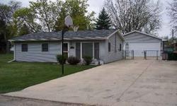 THIS HOME IS READY TO MOVE INTO. VERY WELL KEPT THREE BEDROOM HOME. HAS NEWER SIDING, ROOF, AND ANDERSON WINDOWS. HAS A BIG 672 SQ. FT. HEATED GARAGE PLUS A STORAGE SHED. IT ALSO HAS A FENCED IN YARD.YOU DO NOT HAVE TO DO ANYHTING TO THIS HOME TO MOVE