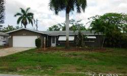 DESIRED MCGREGOR CORRIDOR. THREE BEDROOM POOL HOME!! TILE AND WOOD LAMINATE FLOOR THROUGHOUT. THREE BEDROOMS,TWO BATHS,LARGE FAMILY ROOM LEADING TO LANAI AND OPEN POOL AND LARGE