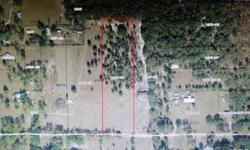 5 Acres of vacant land, 45% trees on northern half of property. Easy Access to highway 17.Listing originally posted at http