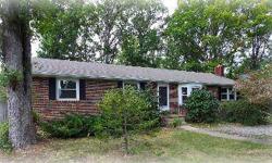 Rarely can you find a home in AREA 64 for this unbelievable price! Nice all-brick Ranch with handsome hardwood floors throughout, good sized Living Room with Bay Window, large Family Room with wood stove, formal Dining Room, windows and heat pump recently