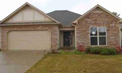 Great Value on this 3 bedroom/2 bath home with 2-car garage. Includes Stone Front, vaulted and trey ceilings, corner fireplace with gas logs, split bedroom plan, Master with walkin closet, garden tub & separate shower. The subdivision offers community