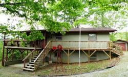 Located in Otto NC, this is a wonderful real estate listing in the Smokey Mountains near beautiful and desirable Franklin NC! It?s a 2000 sq. ft. fully-furnished dual-level home with 3 bedrooms and 2 bathrooms. Wrap-around deck, central heat/air plus
