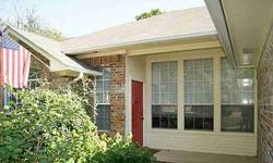 CONVENIENTLY LOCATED! 3-2-2 one-story brick located close to shopping, downtown Denton and both universities!! Bright, open floor plan with split bedrooms and wood burning fireplace with gas lighter. Kitchen has pantry, eat in kitchen, breakfast bar and