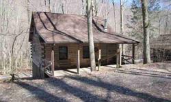 VERY NICE CABIN IN THE WOODS. BUILT WITH 6 INCH SOLID LOGS WITH VAULTED CEILING AND LOFT AREA. WOODSTOVE AND ELECTRIC BB HEAT. NEAR THE NATIONAL FOREST LANDS. PROPERTY HAS 142 FEET OF FRONTAGE ON BECKYS CREEK. FRONTAGE AREA SUBJECT TO SEASONAL FLOODING.