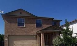 Nice tradition 2-story brick faced home in Hutto Square. Clean and ready for move-in. Large living space with open kitchen, breakfast area, covered patio and nice sized yard for lots of family fun.Listing originally posted at http