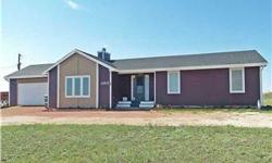 Main level living custom Rancher on 5 acres zoned for horses (tack/feed room and loafing shed-3 horse stall). Quality 2x6 construction. Enjoy a Great Room concept w/vaulted ceilings &lots of windows. Large Great Room & Kitchen w/walkout to Grand Deck. 1