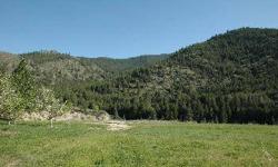 METHOW RIVER CANYON is the hottest set of new river properties in the Valley! These parcels are tucked away in a private canyon, an unheard of 1.5 to 2 miles off Highway 153 on a maintained road. LOT C offers a huge flat bench, excellent for horses,