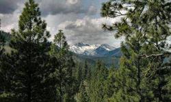 Wonderful view 6.72 acres in the private treed community of Rodeo Trails, Winthrop WA. Close to MVSTA cross country ski and walking trails and mountain bike trails. CC&R's to protect your investment. Well & septic are in and power and phone at the road so