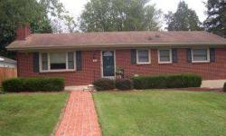 What a good deal.Brick home located on one of the most level yards in this area (fenced in back) with an above ground pool and deck in two levels around it for cooking and entertaining. Outbuilding conveys for extra storage as if the heated and cooled
