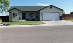 Comfortable and move in ready!! This 4 bedroom, 2 bath home is super sharp. Split bedroom design, large master suite with walk in closet. Covered patio, full automatic sprinkling, storage shed, on .23 acre lot. Nice established neighborhood. A Must