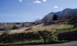 Rare.41 acre home site in Colorado Springs. 360 views with Cheyenne Mountain to West and city lights to the East. Footprint for home can be up to a 4500 sq feet. Based upon an existing set of house plans for a 3500 sq ft raised ranch with walk out