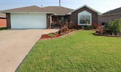Super clean home in like new condition. Hand scraped hardwood flooring. Oversized walk in closet in master suite. Move in ready.Wendy Foreman is showing 409 Woodbriar in Noble, OK which has 3 bedrooms / 2 bathroom and is available for $129900.00. Call us