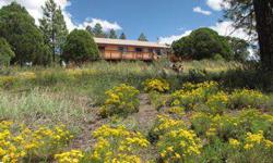 El Morro Ranches- Custom built, secluded home on 10 ac. in a gated community with healthy pinion pines and alligator junipers. Wide wrap around deck with views towards El Morro National Monument. Laminate & ceramic tile floors, lots of southern exposure.