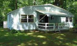 Lakeview Hideaway- Renovated, furnished 2 bedroom bungalow style cottage w/Bamboo Flooring & new kitchen on Gardner Lake! Includes a separate bonus studio guest cottage AND your own dock!... PLUS a 1997 17ft Hydrosport Sunbird Bowrider w/ 90HP Evinrude