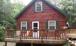 Possibly the nicest cabin I've ever seen. Located on a seasonal snowmobile trail road. The inside is gorgeous w/ large first floor bedroom, full bath, LR w/ cathedral ceiling, custom made cabinets in the kitchen and loft is 2nd floor bedroom. It is a