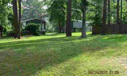 High and dry w nice trees. Just waiting for your house to be built or your new manufactured home. 20' building line in front and utilities available in backside utility easement. A short walk to the subdivision gated boat launch and picnic area. Great