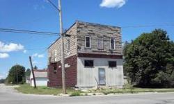 Income producer! This fixer-upper has potential for a store with 1150 sqft downstairs and a rental unit or on-site living upstairs. The upstairs has 3 bedrooms, 1 full bath, kitchen and dining area. With some TLC, you could start the business you have