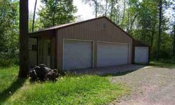Elegant, just renovated 1700 sq. ft. 3 BR, 2 BA home with an oversized 3 car garage/workshop on 5.09 private wooded acres in Ojibwa adjoining the Tuscobia Trail on an ATV friendly road. Features include new laminate flooring throughout, new roof, 2 big
