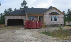 -GREAT HOME FOR 1ST TIME BUYER!THIS 3 BR/2 BA NEW CONSTRUCTION HOME FEATURES GREAT ROOM W/SITE FINISHED HRD/WDS,GAS LOG F/P,VAULTED CEILING,W/W-I-C,MSTR BA W/DUAL VANITIES,2 CAR GAR W/OPENER,SODDED FRONT YARD.
Listing originally posted at http