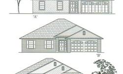 To be built, 3 bedroom/2 bath w/2 car garage, over 1500 sq.ft. Choose your colors, lot. Other floor plans and prices. A+ schools, new hospital scheduled to open 10/13, and prices will go up! So get in now! 100% financing w/USDA & VA. Seller to pay 3%