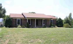 Enjoy this nice 3 BR, 2 BA brick ranch in a country setting. Kitchen offers stainless appliances and granite countertops. An amazing outdoor area with a covered patio and deck great for grilling and outdoor entertaining. No restrictions, a great commute