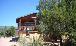 Log sided cabin with a fantastic view! This two bedrooms/one bathrooms charmer is affordable and in great condition on a peaceful corner lot. Diane Dahlin is showing 3412 High Country Dr in HEBER, AZ which has 2 bedrooms / 1 bathroom and is available for