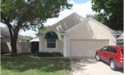 Three bedroom, two bath light and bright home with open living/dining room. Kitchen with breakfast bar.Spacious master bedroom and bath with huge closet. Utility room with pocket door with washer and dryer included. Vinyl flooring in entry, master bath,