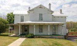 1950's Farm House. 4 bed 1 bath home with large rooms and lots of potential. All original woodwork. Needs some updating Sold "AS-IS". Great fenced yard and wonderful front porch for relaxing. Several extra free standing buildings each with finished rooms